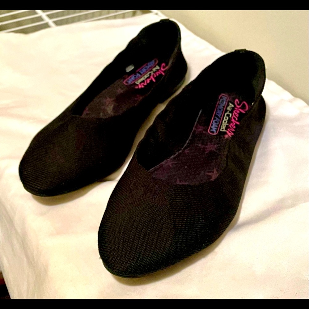 Skechers Cleo Air Foam Memory Cooled Flats 7.5